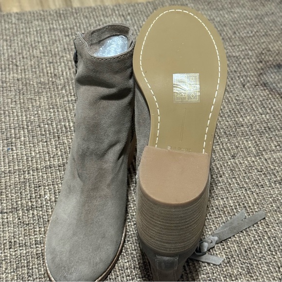 NWOT Dolce Vita Lana Tassels Ankle Suede Booties - Picture 4 of 5